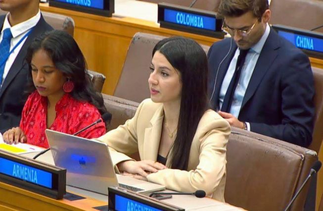 Statement by Ms. Syuzanna Martirosyan, Third Secretary of the Permanent Mission of Armenia, at the UNGA80 Third Committee under the agenda item 26, entitled "Advancement of women"