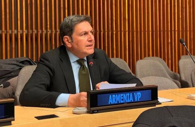 ՄԱԿ-ում ՀՀ մշտական ներկայացուցիչ Պարույր Հովհաննիսյանը ելույթով հանդես եկավ Տնտեսական և սոցիալական խորհրդի գյուղատնտեսական պարենային համակարգերի փոխակերպմանը նվիրված հատուկ հանդիպմանը